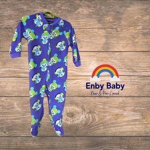Joe Boxer 12m Fleece Zipper Pyjama